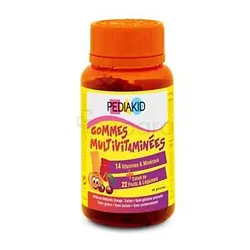 PEDIAKID GOMMES MULTIVTAMINEES BOITE DE 60