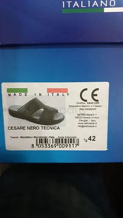 CESARE SANDALE HOMME NOIR TAILLE 42