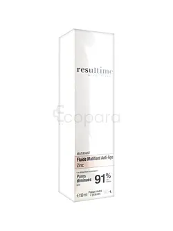 RESULTIME FLUIDE MATIFIANT ANTI-AGE ZINC 91% 50ML