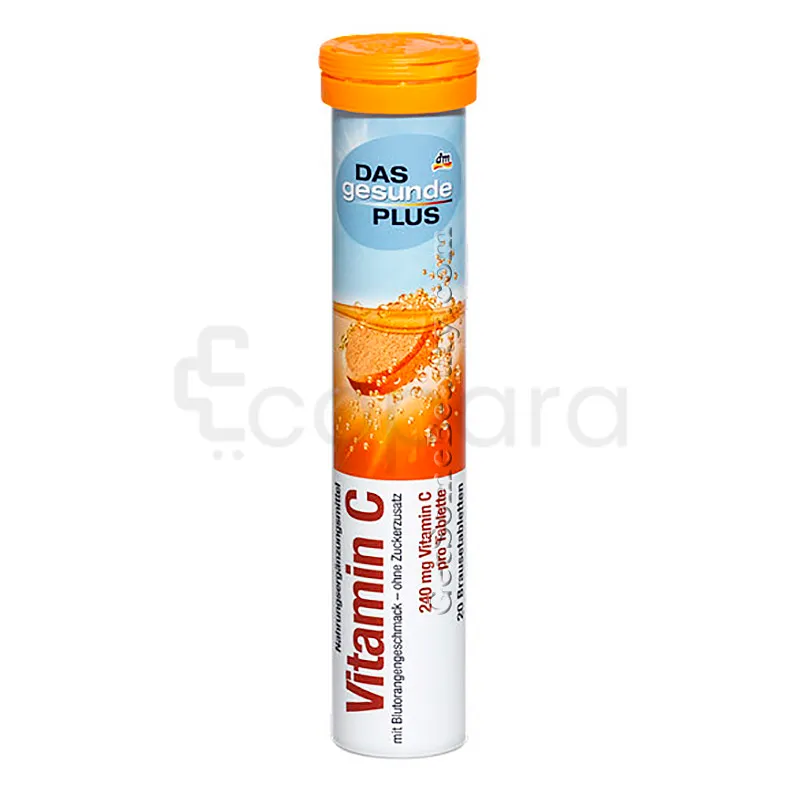 DAS GESUNDE PLUS VITAMIN C 240MG VITAMIN C PRO BOITE DE 20 COMPRIMES EFFERVESCENTS
