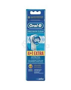 ORAL-B TETES BROSSE A DENTS ELECTRIQUE PRECISION 4+1 EXTRA