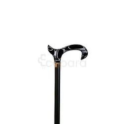 GARCIA CANNE EN BOIS POIGNET METACRYLATE NOIR REFERENCE 224