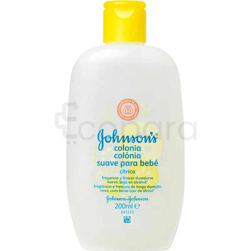 JOHNSON'S BABY EAU DE COLOGNE CITRICA 200ML