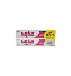 CARIAX PACK DUO DENTIFRICE GINGIVAL GUMS GENCIVES 0.12% 125ML*2