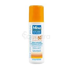 MIXA SOLAIRE PEAU SENSIBLE SPRAY ENFANT ET ADULTE DOUBLE PROTECTION SPF50+ 200ML