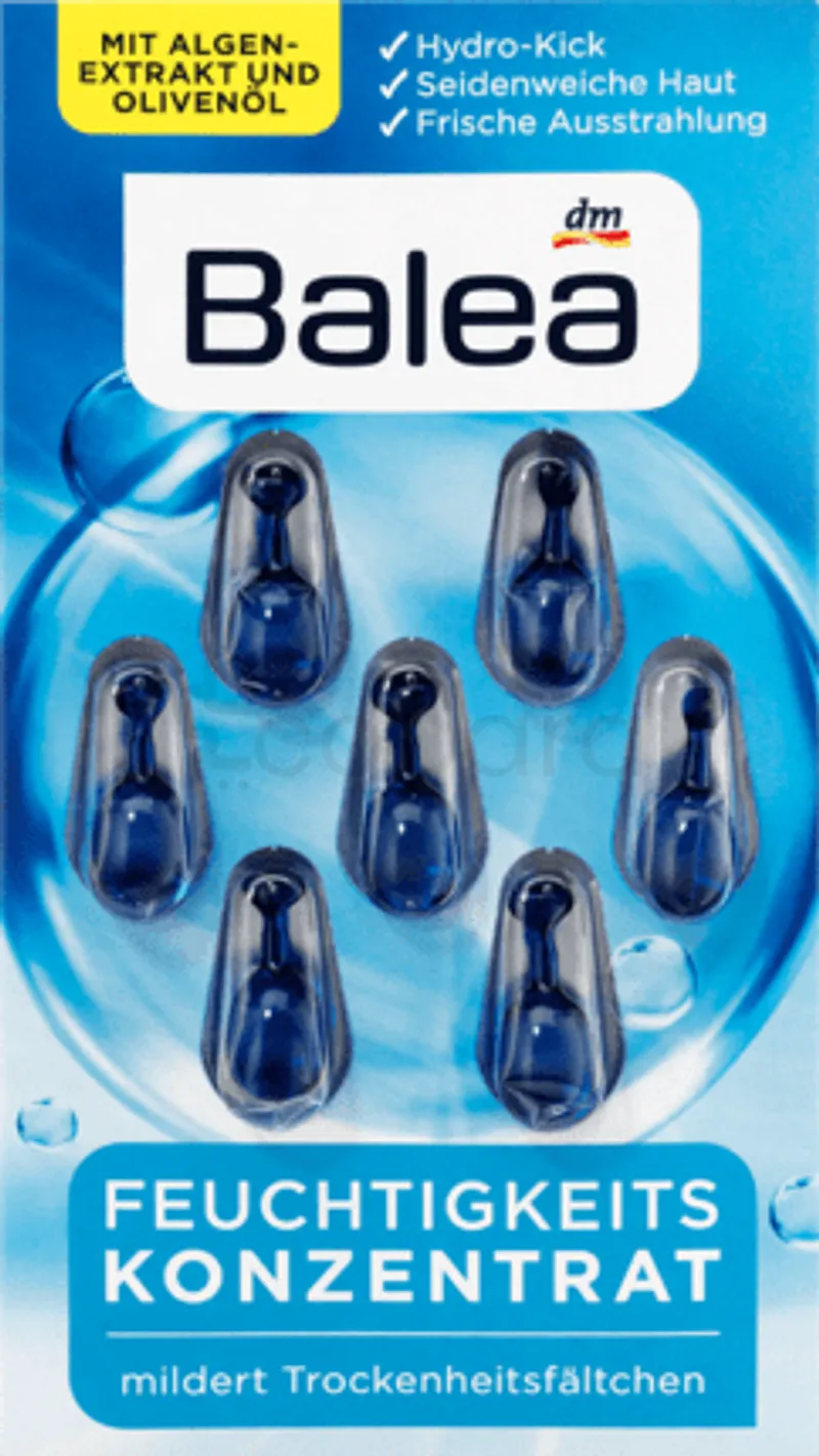 BALEA FEUCHTIGGKEITS KONZENTRAT BOITE DE 7 CAPSULES
