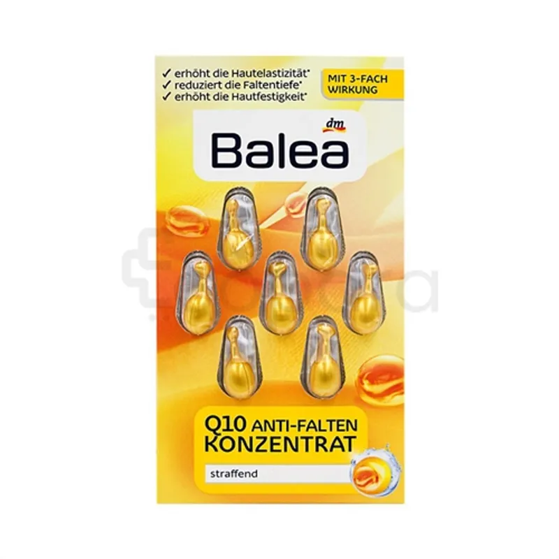 BALEA Q10 ANTI-FALTEN KONZENTRAT BOITE DE 7 CAPSULES