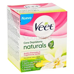 VEET NATURALS CIRE DEPILATOIRE 250ML