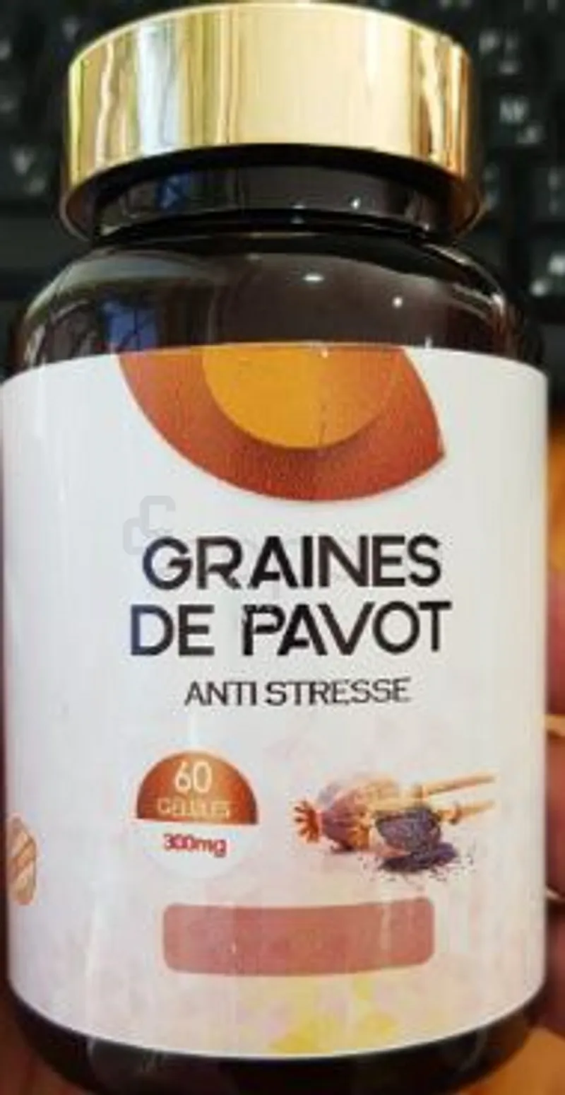 LA COLOMBE GRAINES DE PAVOT 300MG BOITE DE 60 GELULES