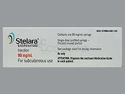 STELARA 90MG/ML 1ML BOITE DE 1 FLACON SOLUTION POUR PERFUSION