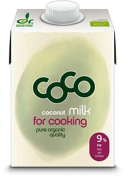 ANTONIO MARTINS COCONUT MILK FOR COOKING LAIT DE COCO POUR CUISSON BIO 500ML
