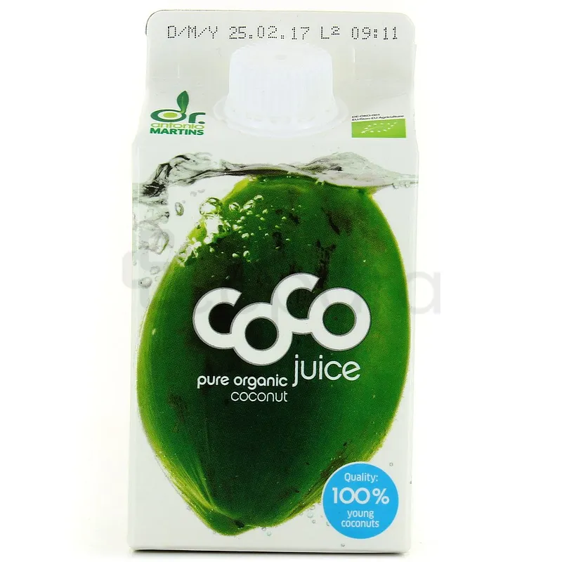 ANTONIO MARTINS COCO JUICE PURE ORGANIC COCUNUT 500ML