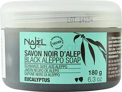 NAJEL SAVON NOIR D'ALEP A L'EUCALYPTUS 180G