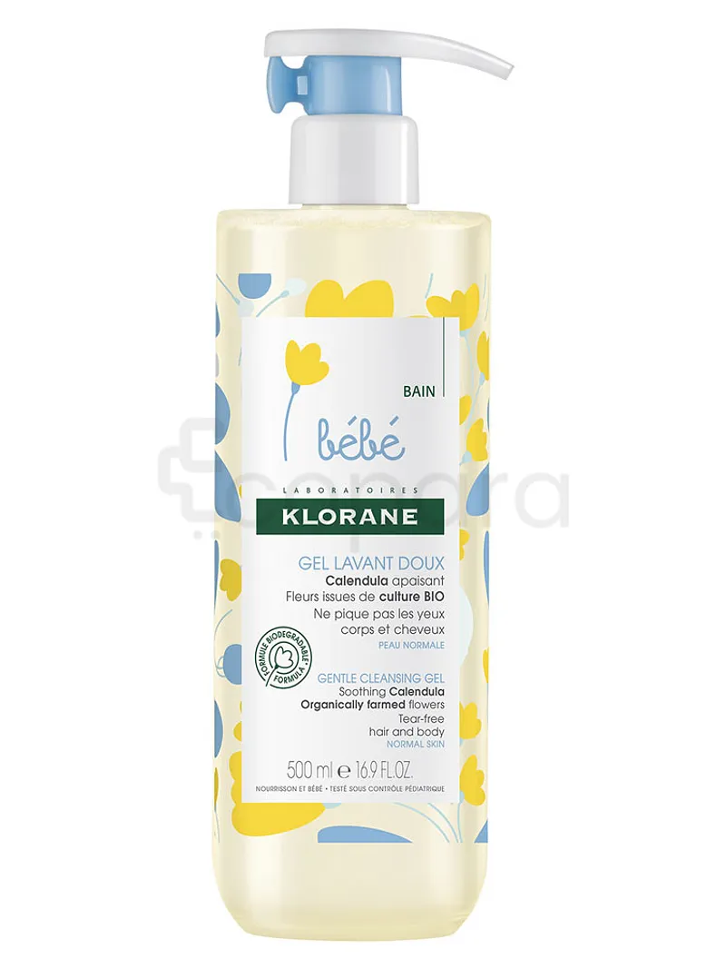 KLORANE BEBE GEL LAVANT DOUX 500ML