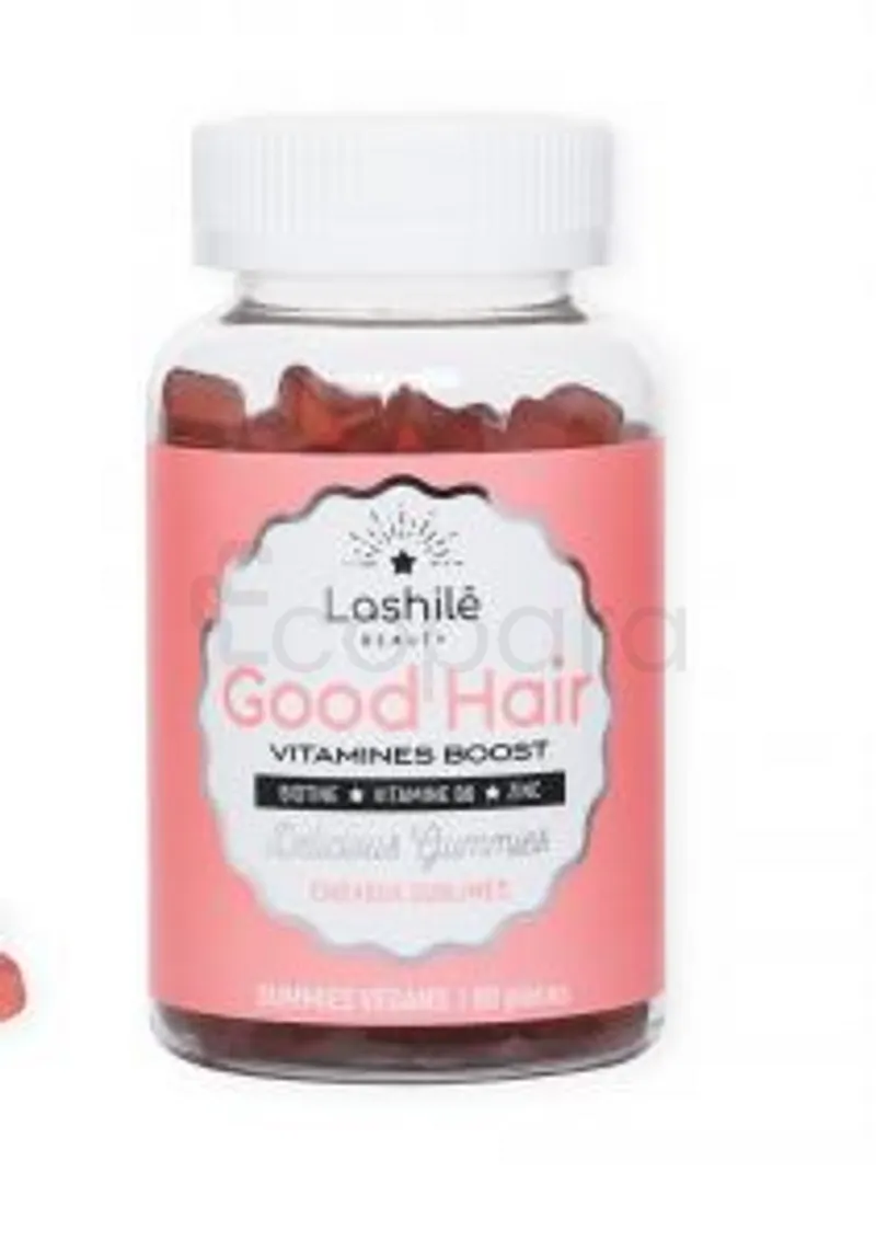 LASHILE BEAUTY GOOD HAIR VITAMINES BOOST GUMMIES POUR LES CHEVEUX BOITE DE 60