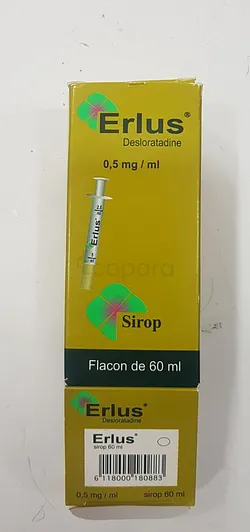 ERLUS 0.5MG 60ML SIROP
