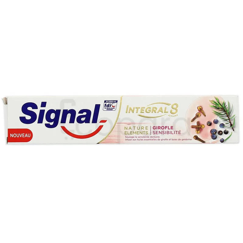 SIGNAL INTEGRAL 8 DENTIFRICE GIROFLE SENSIBILITE 75ML