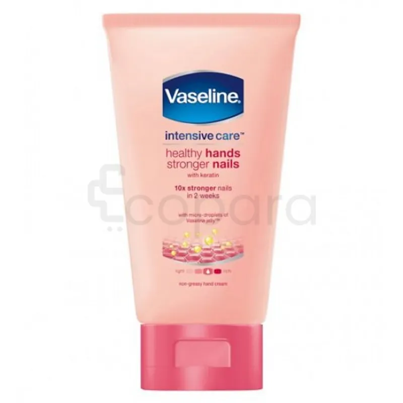 VASELINE INTENSIVE CARE HEALTHY HANDS STRONGER NAILS CREME POUR LES MAINS 75ML