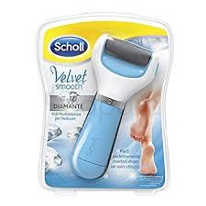 SCHOLL VELVET SMOOTH EXPRESS PEDI RAPE ELECTRIQUE BLEU