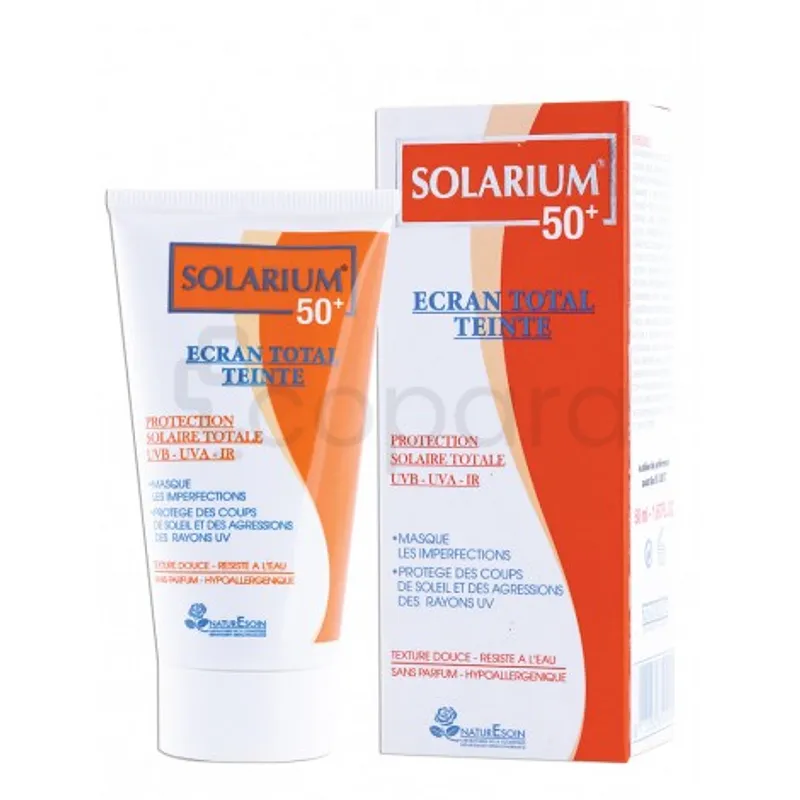 SOLARIUM 50+ ECRAN TOTAL TEINTE 50ML