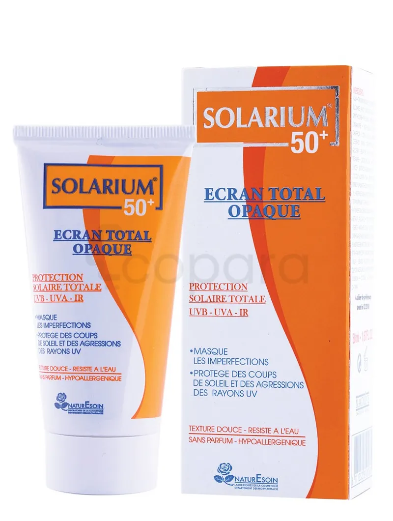 SOLARIUM 50+ ECRAN TOTAL OPAQUE 50ML