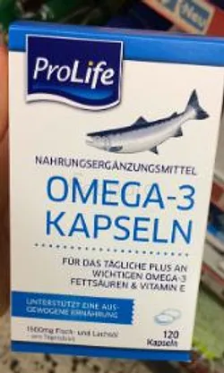PROLIFE OMEGA-3 KAPSELN BOITE DE 120 CAPSULES