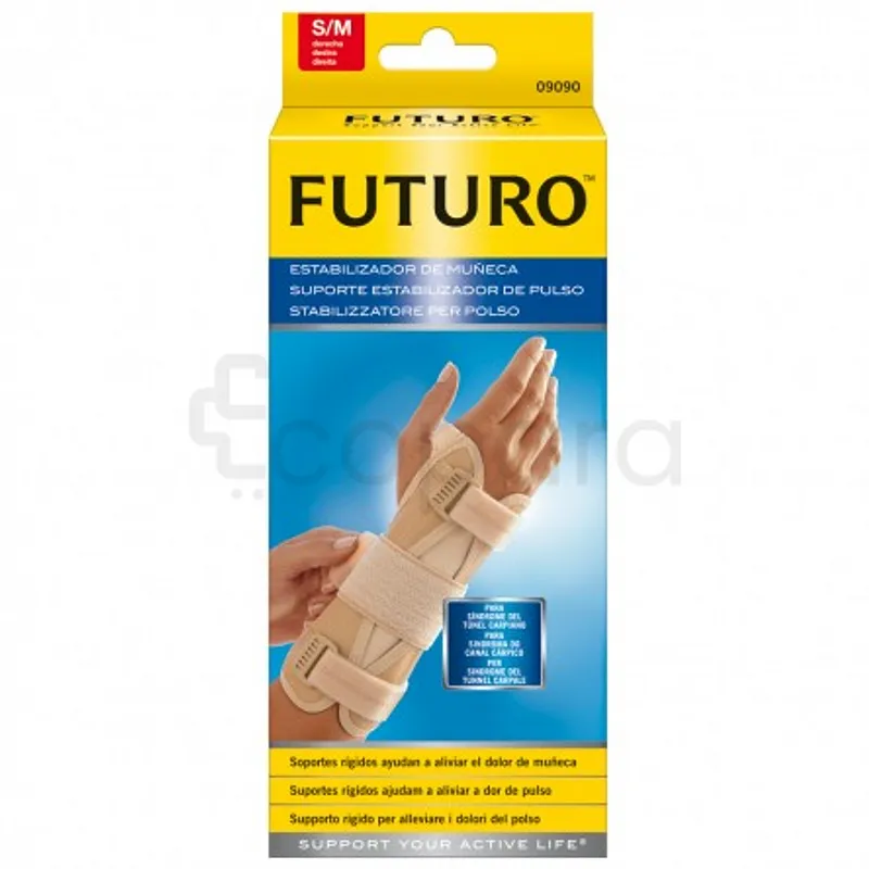 3M FUTURO SUPORTE ESTABILIZADOR DE PULSO TAILLE S-M REFERENCE 09090