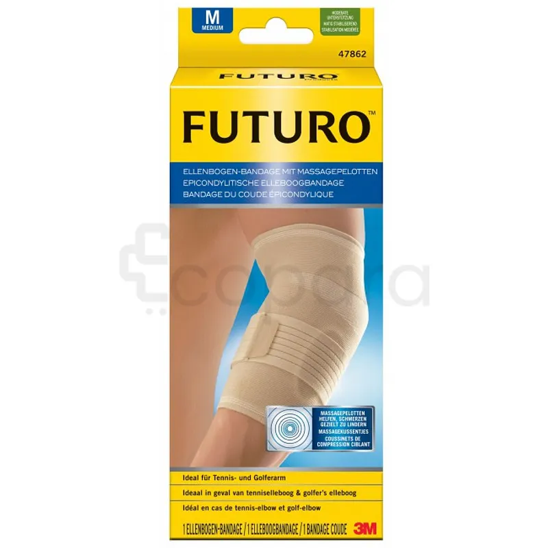 3M FUTURO BANDAGE DU COUDE EPICONDILIQUE TAILLE M REFERENCE 47862