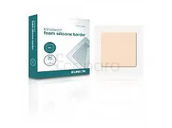 KLINIDERM FOAM SILICONE BORDER 12.5CM*12.5CM BOITE DE 5