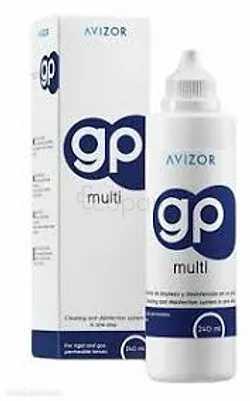 AVIZOR GP MULTI FOR RIGID AND GAS PERMEABLE LENSES 240ML