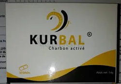 KURBAL CHARBON ACTIVE BOITE DE 30 GELULES