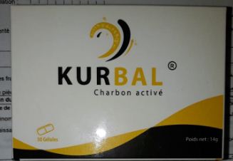 KURBAL CHARBON ACTIVE BOITE DE 30 GELULES