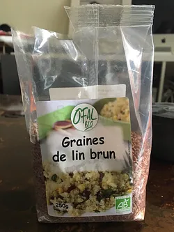 OFAL BIO GRAINES DE LIN BRUN 250G