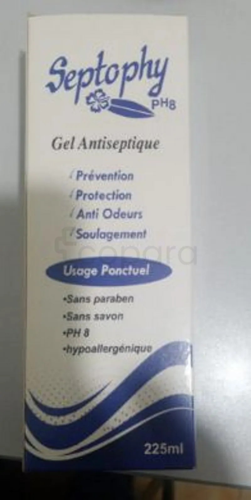 SEPTOPHY PH8 GEL ANTISEPTIQUE 225ML