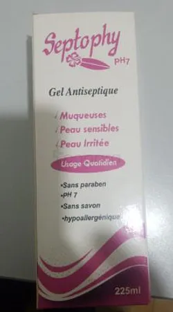 SEPTOPHY PH7 GEL ANTISEPTIQUE 225ML