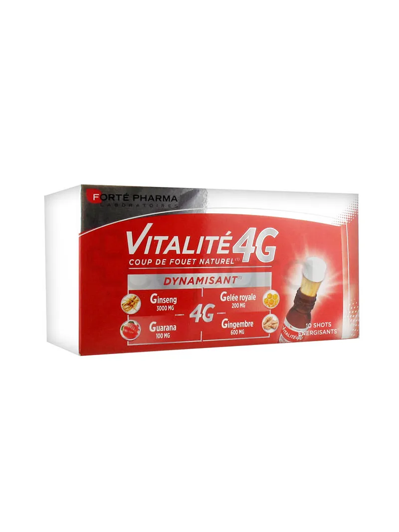 FORTE PHARMA VITALITE 4G DYNAMISANT BOITE DE 10