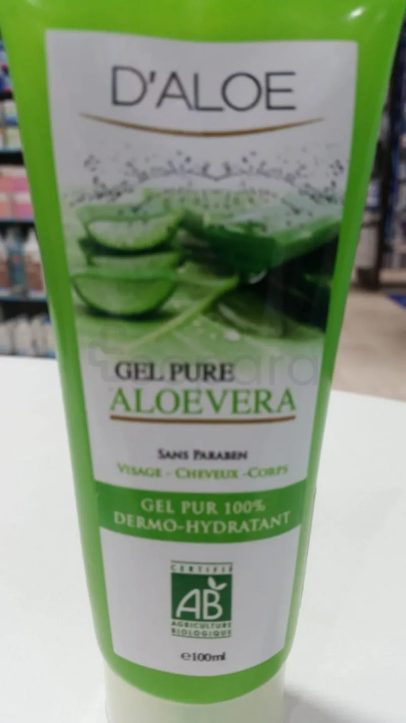 D'ALOE GEL PURE ALOE VERA 100ML