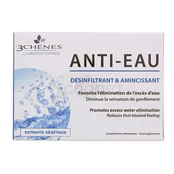 3CHENES ANTI-EAU DESINFILTRANT & AMINCISSANT DRAINANT MINCEUR BOITE DE 30 COMPRIMES