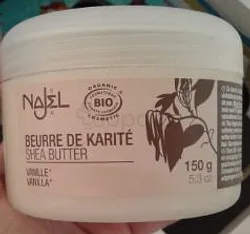 NAJEL BEURRE DE KARITE VANILLE 150G