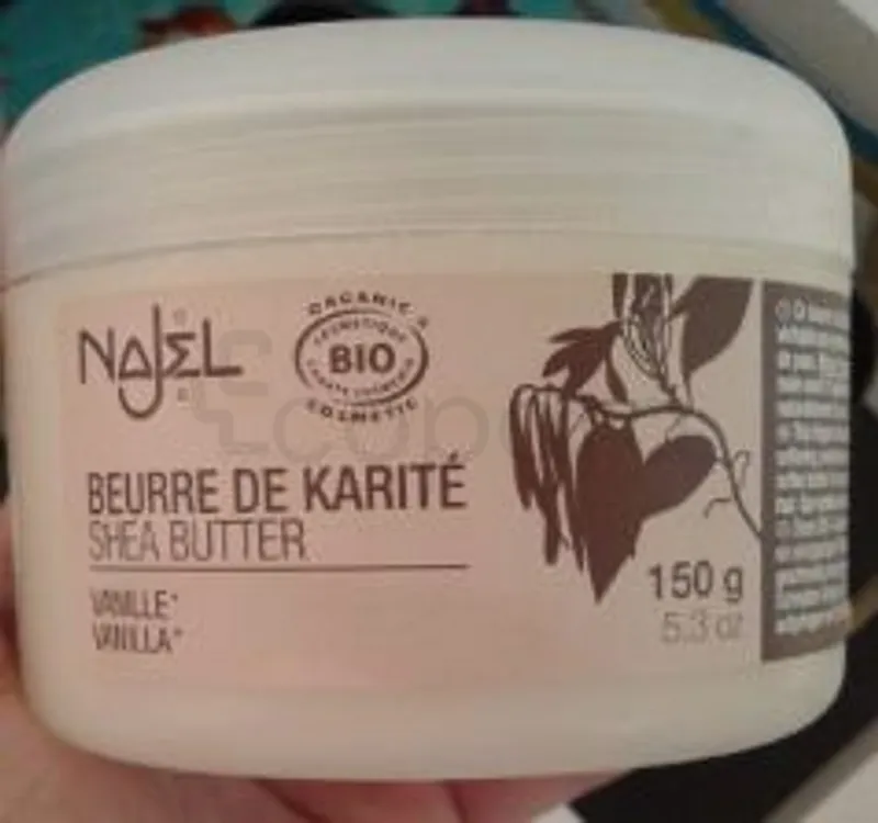NAJEL BEURRE DE KARITE VANILLE 150G