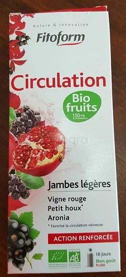 FITOFORM CIRCULATION BIO FRUITS JAMBES LEGERES 250ML
