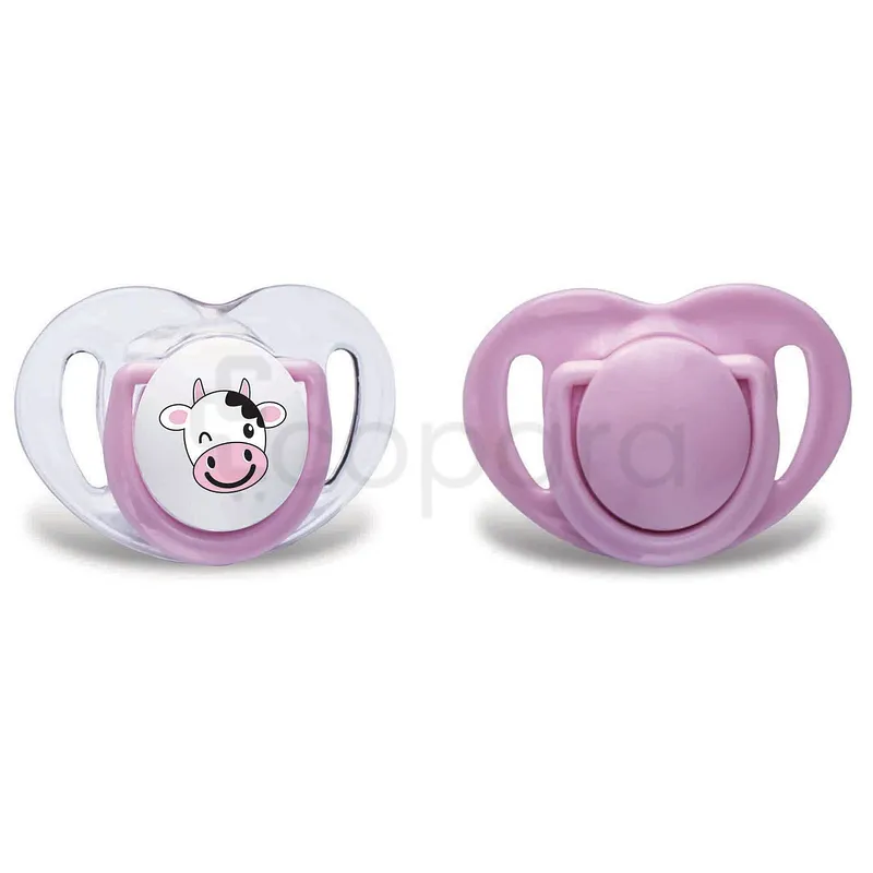 MAMAJOO SUCETTES SILICONE ORTHODONTIQUE PINK BOITE DE 2 E REFERENCE 111819