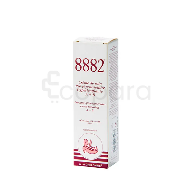 8882 CREME PRE ET POST-SOLAIRE HYPERLENIFIANTE A+B SPF50+ 40ML