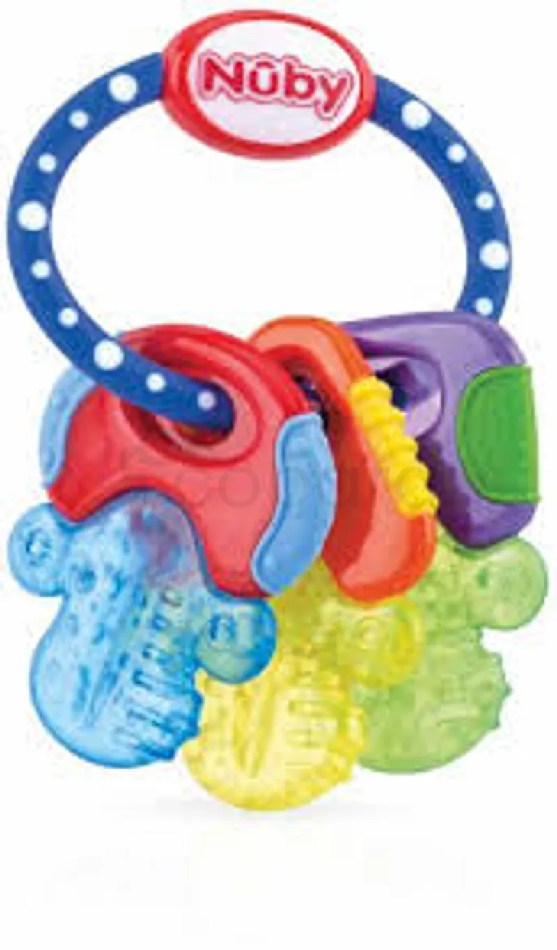 NUBY CLEFS DE DENTITION EN GEL +3MOIS REFERENCE 20-ID455MIX