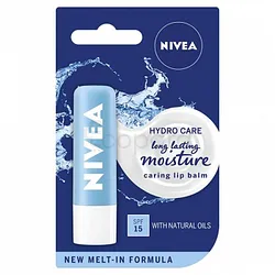 NIVEA HYDRO CARE CARING LIPBALM SPF15 4.8G 5.5ML