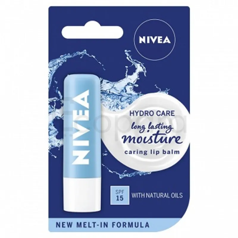 NIVEA HYDRO CARE CARING LIPBALM SPF15 4.8G 5.5ML