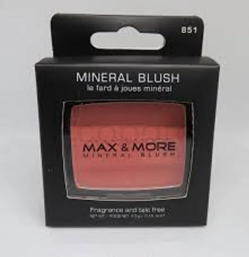 MAX ET MORE MAKE UP MINERAL BLUSH BROWN NUMERO 860