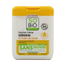 SO'BIO ETIC DOUCHE CREME SURGRAS A L HUILE DE KARITE 300ML