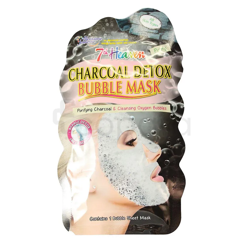 MONTAGNE JEUNESSE HEAVEN MASQUE CHARCOAL DETOX BUBBLE MASK 10ML