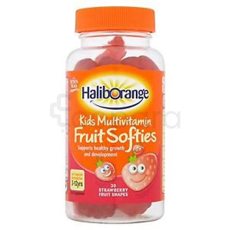 HALIBORANGE KIDS MULTIVITAMIN FRUIT SOFTIES BOITE DE 30